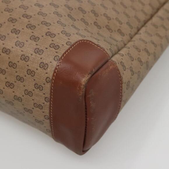 GUCCI Micro GG Supreme Tote Bag Pvc Beige Gold 002 37 002 37 - Picture 10 of 16